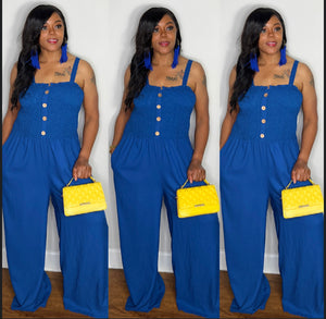 Vintage Wide Leg Jumpsuit