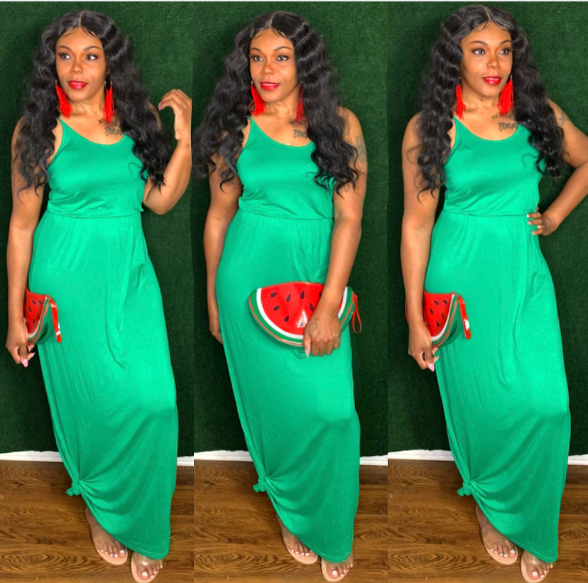 Watermelon 🍉 Maxi Dress